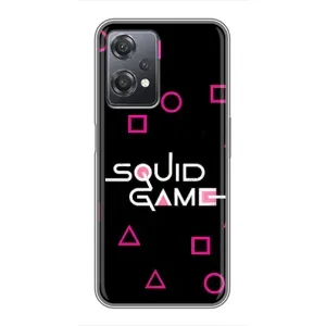 Чехол Гра в кальмара для OnePlus Nord CE 2 (5G) (IV2201) (Паттерн Игра кальмара)