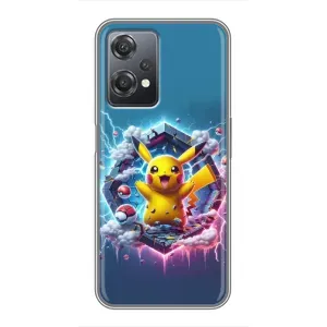 Чохол з Пікачу на OnePlus Nord CE 2 (5G) (IV2201) (Лого Пікачу)