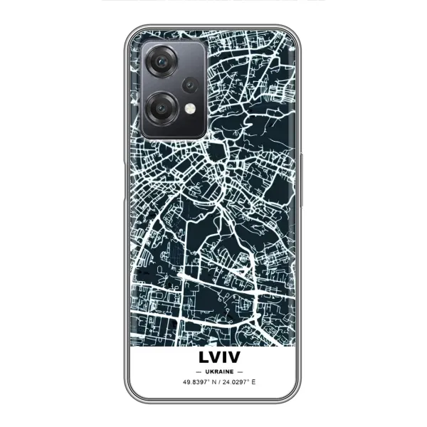 Чехол с принтом «Львов» для OnePlus Nord CE 2 (5G) (IV2201)