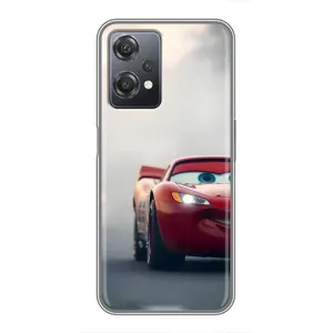 Силиконовый чехол Маквин для OnePlus Nord CE 2 (5G) (IV2201) (Скоростной Маквин)