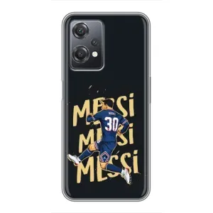 Чохли для OnePlus Nord CE 2 (5G) (IV2201) (Leo чемпіон) (AlphaPrint) (Messi ПСЖ)