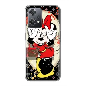 Чехол Disney Mouse OnePlus Nord CE 2 (5G) (IV2201) (PREMIUMPrint) (Минни peace)