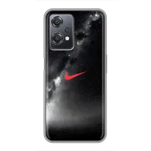 Чохол для OnePlus Nord CE 2 (5G) (IV2201) - з принтом Найк (AlphaPrint) (Найк червоний)