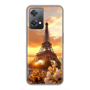 Чехол Эйфелева Башня для OnePlus Nord CE 2 (5G) (IV2201) - (AlphaPrint) (Солнечная башня)