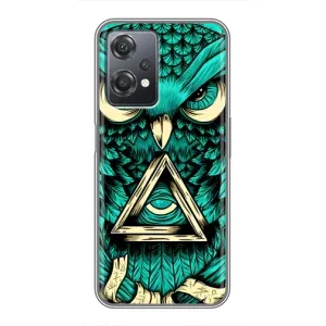 Чохол з пташками на OnePlus Nord CE 2 (5G) (IV2201) (VPrint) (Сова з оком)