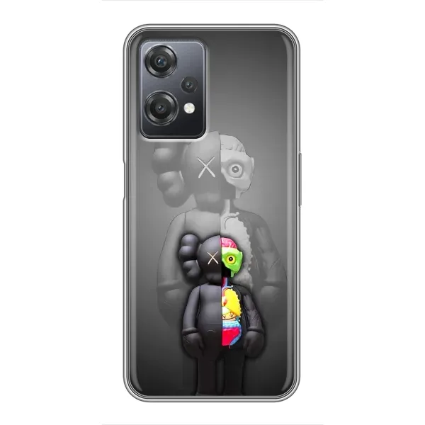 Чехол с принтом «Тело Bearbrick» для OnePlus Nord CE 2 (5G) (IV2201)