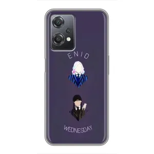 Чехлы Венсдей на OnePlus Nord CE 2 (5G) (IV2201) Уэнсдей (AlphaPrint) (Уэнздей и подруга)