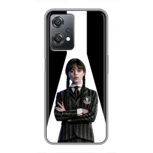 Чехлы Венсдей на OnePlus Nord CE 2 (5G) (IV2201) Уэнсдей (AlphaPrint) (W-Wednesday)