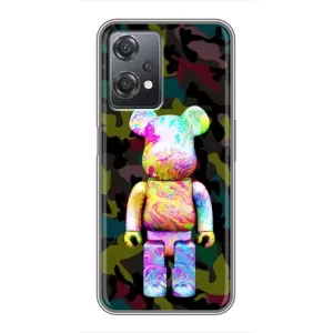 Чехлы для OnePlus Nord CE 2 (5G) (IV2201) - Bearbrick Louis Vuitton (PREMIUMPrint) (Яркий Bearbrick)
