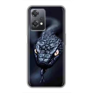 Чехол с картинкой «Хищники» для OnePlus Nord CE 2 (5G) (IV2201) (Черная змея)