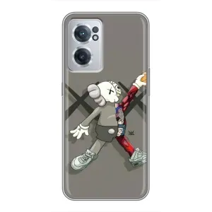 Чехлы для OnePlus Nord CE 2 Lite 5G - Bearbrick Louis Vuitton (PREMIUMPrint) (Беарбрик Джордан)