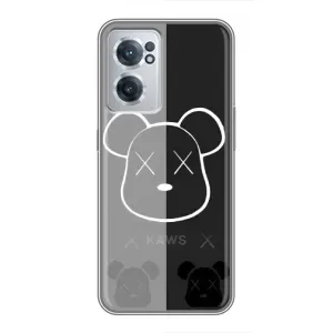 Чехлы для OnePlus Nord CE 2 Lite 5G - Bearbrick Louis Vuitton (PREMIUMPrint) (БеарБрик глаза)
