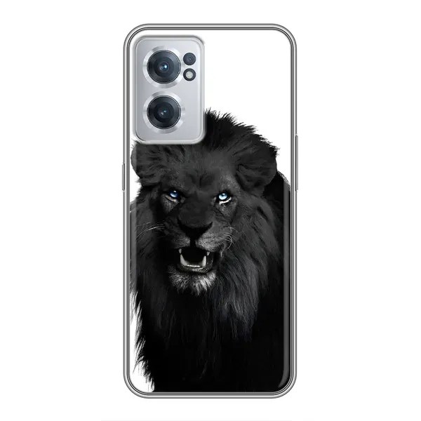 Чехол с принтом «Черный ЛЕВ» для OnePlus Nord CE 2 Lite 5G Чехол с принтом «Черный ЛЕВ» для OnePlus Nord CE 2 Lite 5G