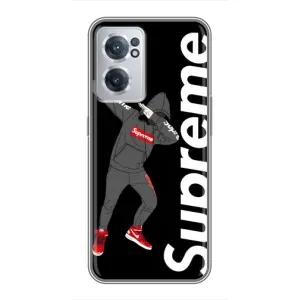 Чехол для OnePlus Nord CE 2 Lite 5G с картинкой Supreme (AlphaPrint) (Деб Суприм)