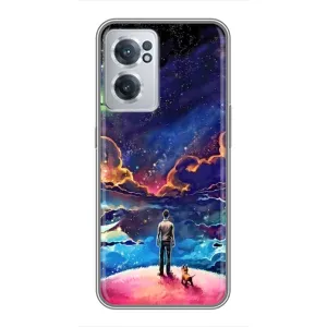 Космические Чехлы для ВанПлас Норд СЕ 2 Лайт 5G (VPrint) (Галактический вид)