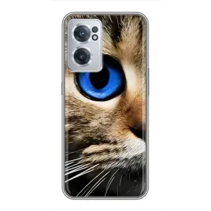Чехлы с Котиками для OnePlus Nord CE 2 Lite 5G (VPrint) (Глаз кота)