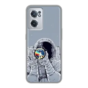Чехол NASA для OnePlus Nord CE 2 Lite 5G (AlphaPrint) (Космонавт фото)