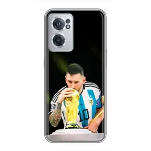 Чехлы для OnePlus Nord CE 2 Lite 5G (Leo чемпион) (AlphaPrint) (Кубок Месси)