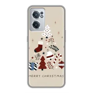 Рождественские Чехлы для OnePlus Nord CE 2 Lite 5G (VPrint) (Merry Christmas)