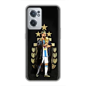 Чехлы для OnePlus Nord CE 2 Lite 5G (Leo чемпион) (AlphaPrint) (Месси Король)