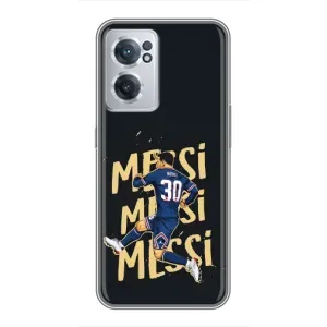 Чехлы для OnePlus Nord CE 2 Lite 5G (Leo чемпион) (AlphaPrint) (Messi ПСЖ)