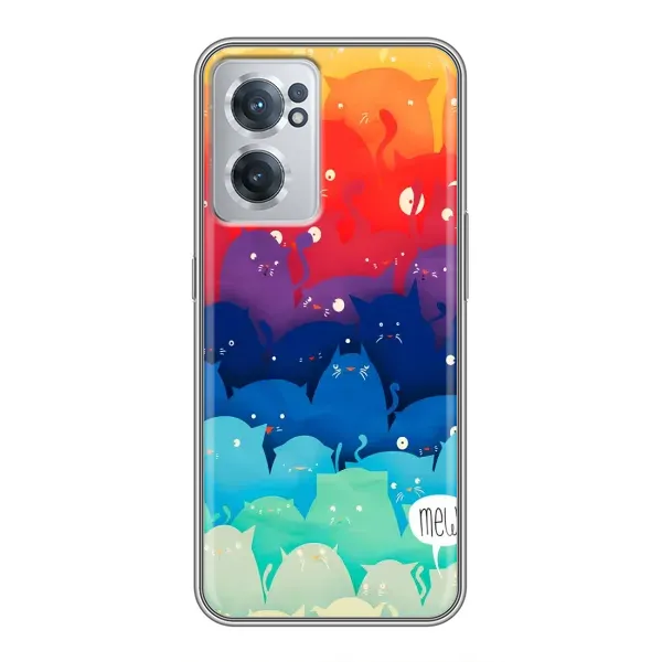 Чохол з принтом «Mew» для OnePlus Nord CE 2 Lite 5G
