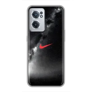Чехол для OnePlus Nord CE 2 Lite 5G - с принтом Найк (AlphaPrint) (Найк красный)