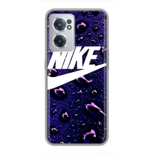 Чехол для OnePlus Nord CE 2 Lite 5G - с принтом Найк (AlphaPrint) (Найк принт)