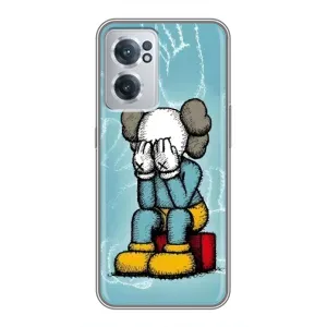 Чехлы для OnePlus Nord CE 2 Lite 5G - Bearbrick Louis Vuitton (PREMIUMPrint) (Плач Bearbrick)