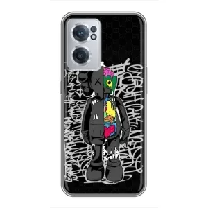 Чехлы для OnePlus Nord CE 2 Lite 5G - Bearbrick Louis Vuitton (PREMIUMPrint) (Стиль Bearbrick)