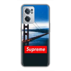 Чехол для OnePlus Nord CE 2 Lite 5G с картинкой Supreme (AlphaPrint) (Стиль Supreme)