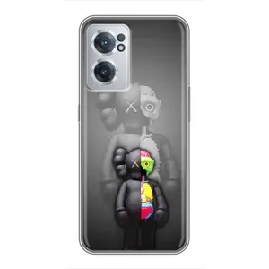 Чехлы для OnePlus Nord CE 2 Lite 5G - Bearbrick Louis Vuitton (PREMIUMPrint) (Тело Bearbrick)