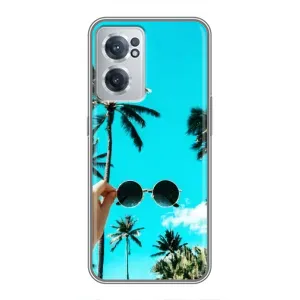 Силиконовый чехол с КАРТИНКАМИ лето для OnePlus Nord CE 2 Lite 5G (AlphaPrint) (Взгляд лето)