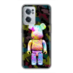 Чехлы для OnePlus Nord CE 2 Lite 5G - Bearbrick Louis Vuitton (PREMIUMPrint) (Яркий Bearbrick)
