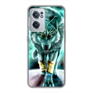 Защитные чехлы для ВанПлас Норд СЕ 2 Лайт 5G (AlphaPrint) (ХИТ продаж) ВОЛК (Яркий волк)