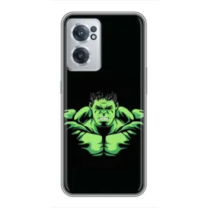 Чехлы с героями Марвел OnePlus Nord CE 2 Lite 5G (VPrint) (Зелёный Халк)