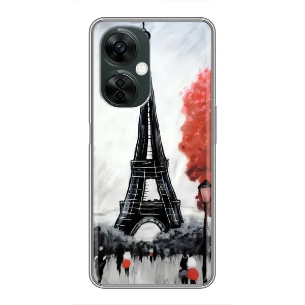 Чехол с принтом «Башня в Париже» для OnePlus Nord CE 3 Lite