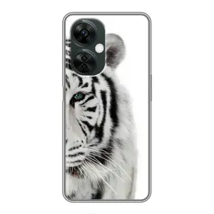 Чехлы с картинками животных OnePlus Nord CE 3 Lite (Белый Тигр)