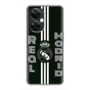 ФК Реал Мадрид чехлы для OnePlus Nord CE 3 Lite (AlphaPrint) (черно белый Реал)
