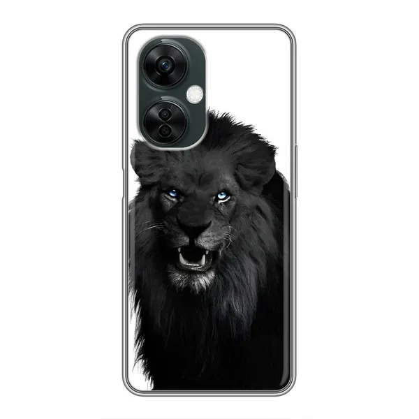 Чехол с принтом «Черный ЛЕВ» для OnePlus Nord CE 3 Lite