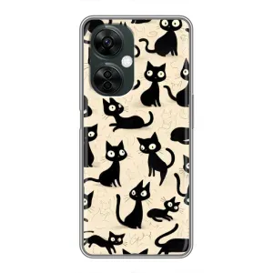 Чехол с рисунком кот на OnePlus Nord CE 3 Lite