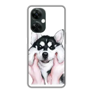 Чехлы с собаками для OnePlus Nord CE 3 Lite (VPrint) (Довольный Хаски)