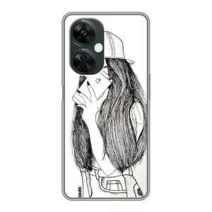 Чехол с печатью для OnePlus Nord CE 3 Lite - (Мода) (AlphaPrint) (Фото девочки)