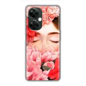 Чехлы (ART) Цветы на OnePlus Nord CE 3 Lite (VPrint) (Глаза в цветах)
