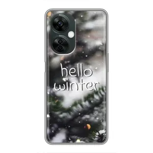 Новогодние, Праздничные Чехлы для OnePlus Nord CE 3 Lite - 2024 год (Hello winter)