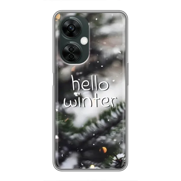 Чехол с принтом «Hello winter» для OnePlus Nord CE 3 Lite Чехол с принтом «Hello winter» для OnePlus Nord CE 3 Lite