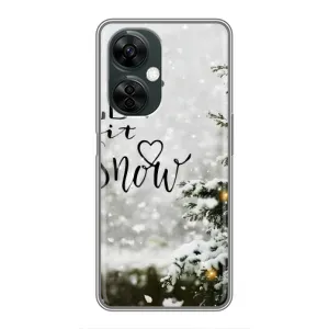 Новогодние, Праздничные Чехлы для OnePlus Nord CE 3 Lite - 2024 год (Let it snow)