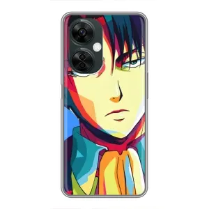 Чехлы Персонажи Аниме Наруто для OnePlus Nord CE 3 Lite (AlphaPrint) (Леви Аккерман)