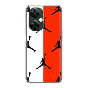 Чехлы для OnePlus Nord CE 3 Lite - с картинкой JORDAN (AlphaPrint) (Лого Джордан)