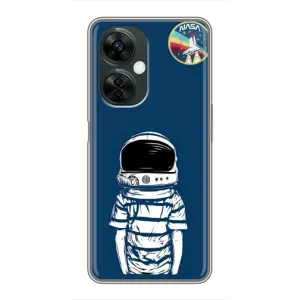 Чехол NASA для OnePlus Nord CE 3 Lite (AlphaPrint) (Мальчик в шлеме)